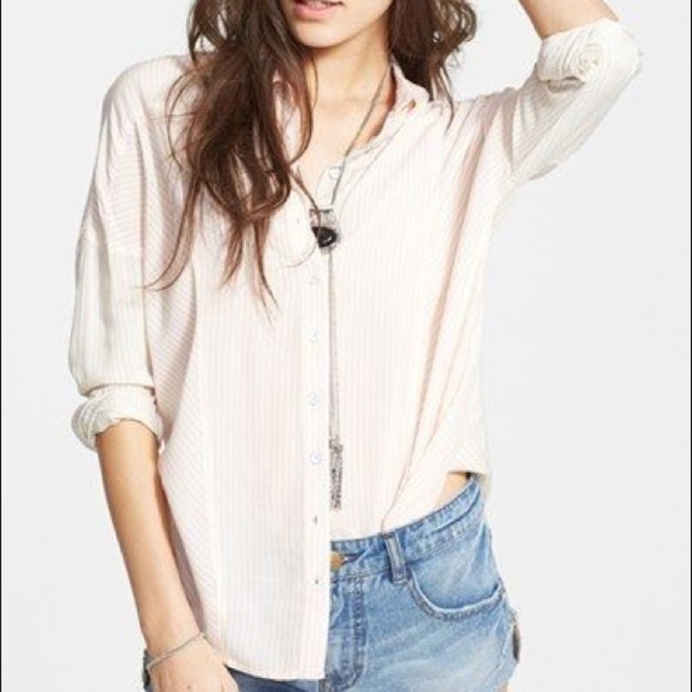 NWT free people button down